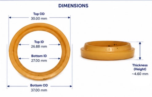 Faseals Custom Seal Dimensions